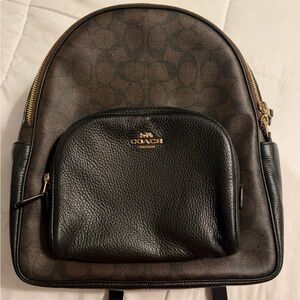 Coach Black and Brown Men's Backpack